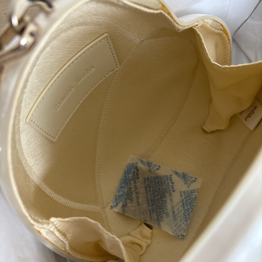 Simone Rocha Perspex Medium Heart Bag - Picture 3 of 5